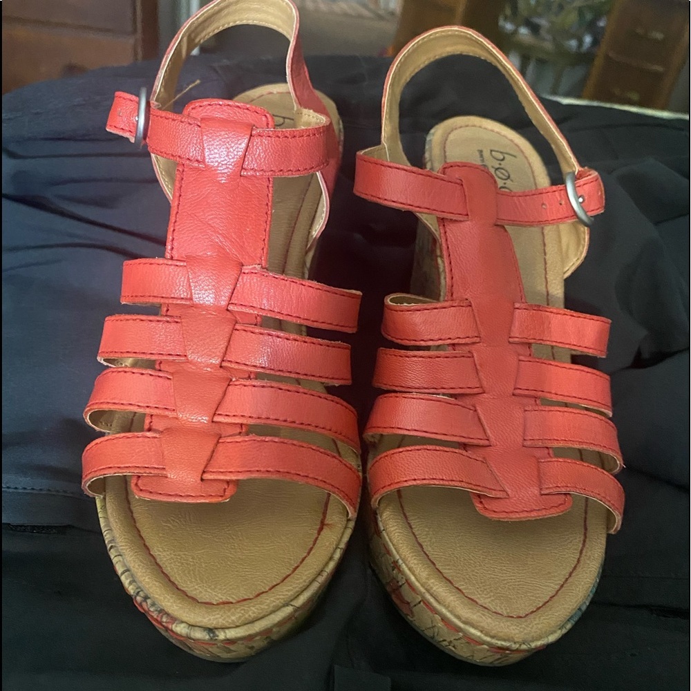 Boc Strappy Platform Shoe
